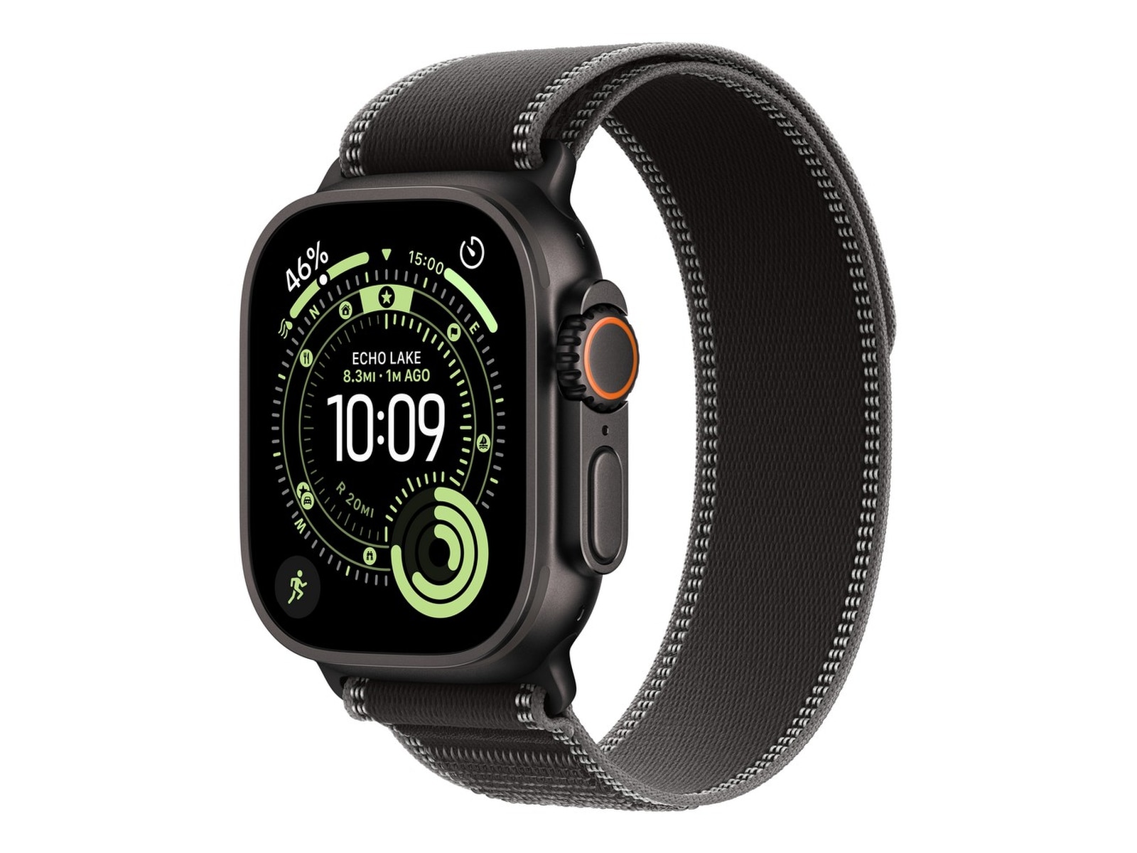 Apple Watch Ultra 3 49mm GPS + LTE Titan (sort) Smartwatches
