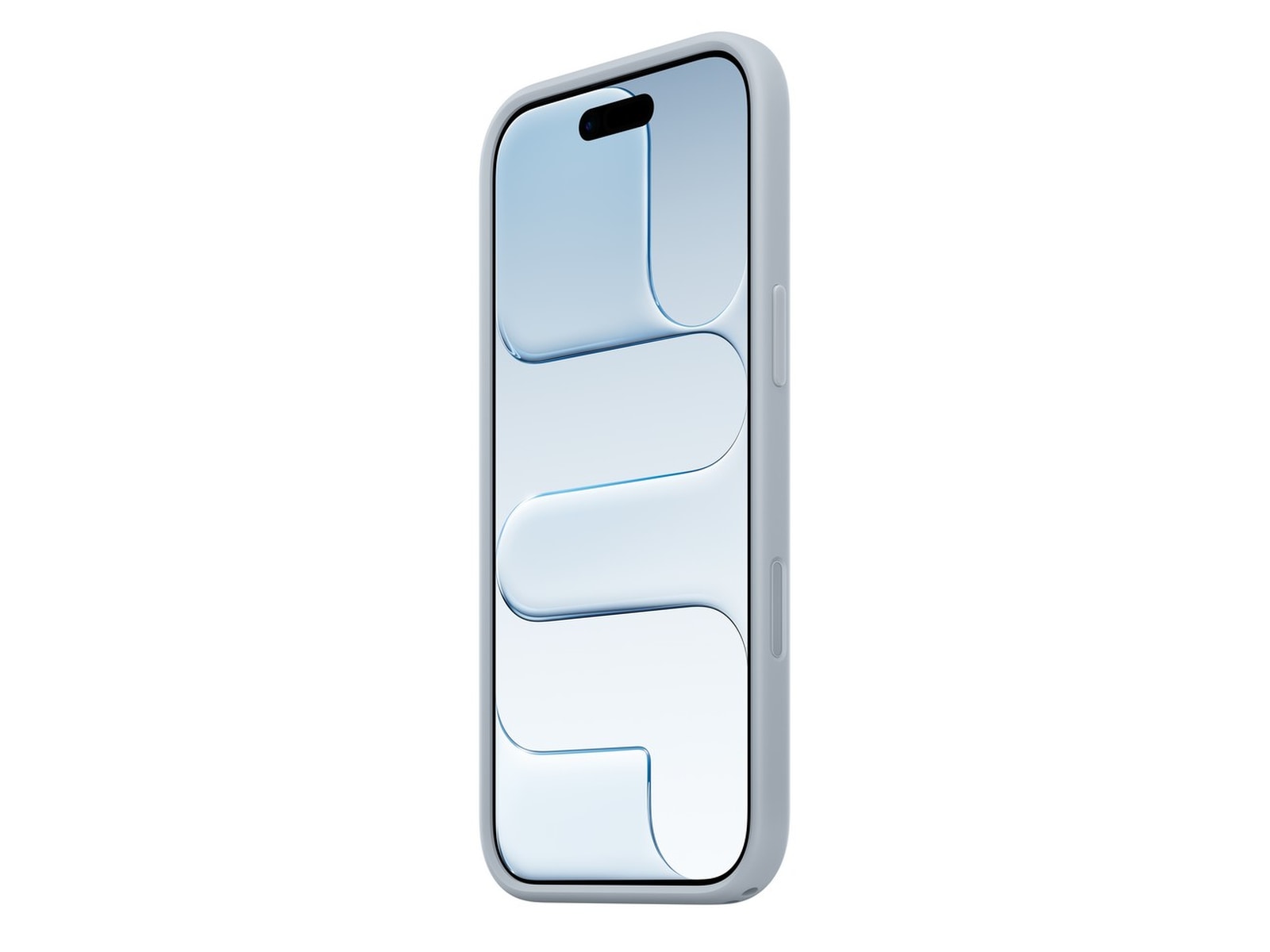 Apple iPhone Air Beskyttelsesramme (lyseblå) Mobilcover