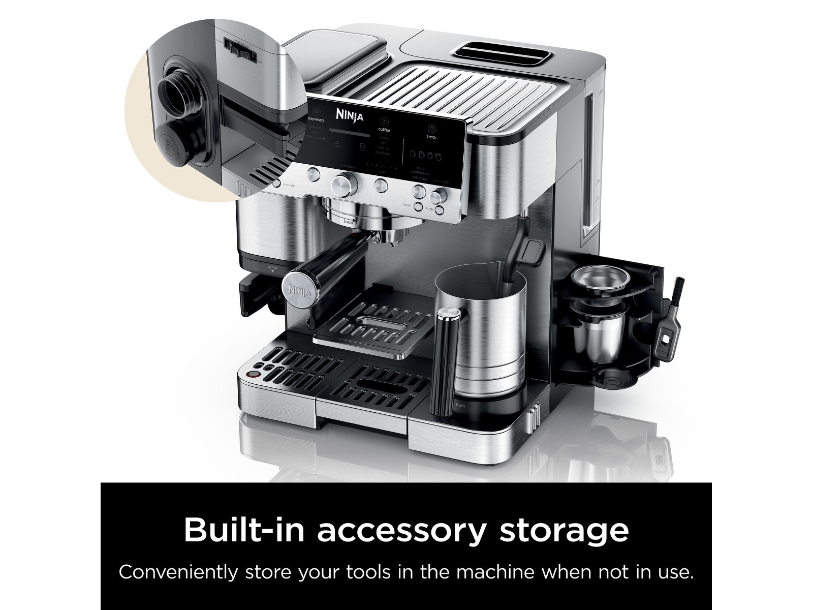 Ninja Luxe Café Premier 3-i-1 Espressomaskine Espressomaskiner