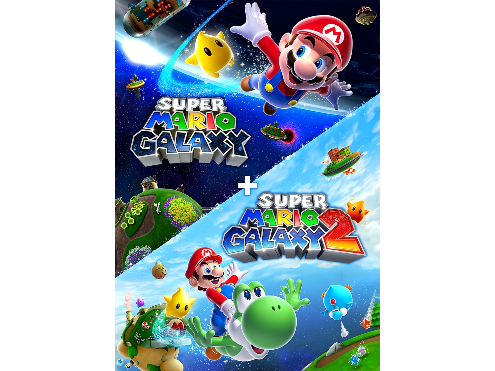 Super Mario Galaxy 1 + 2 Remaster Spil til Nintendo Switch