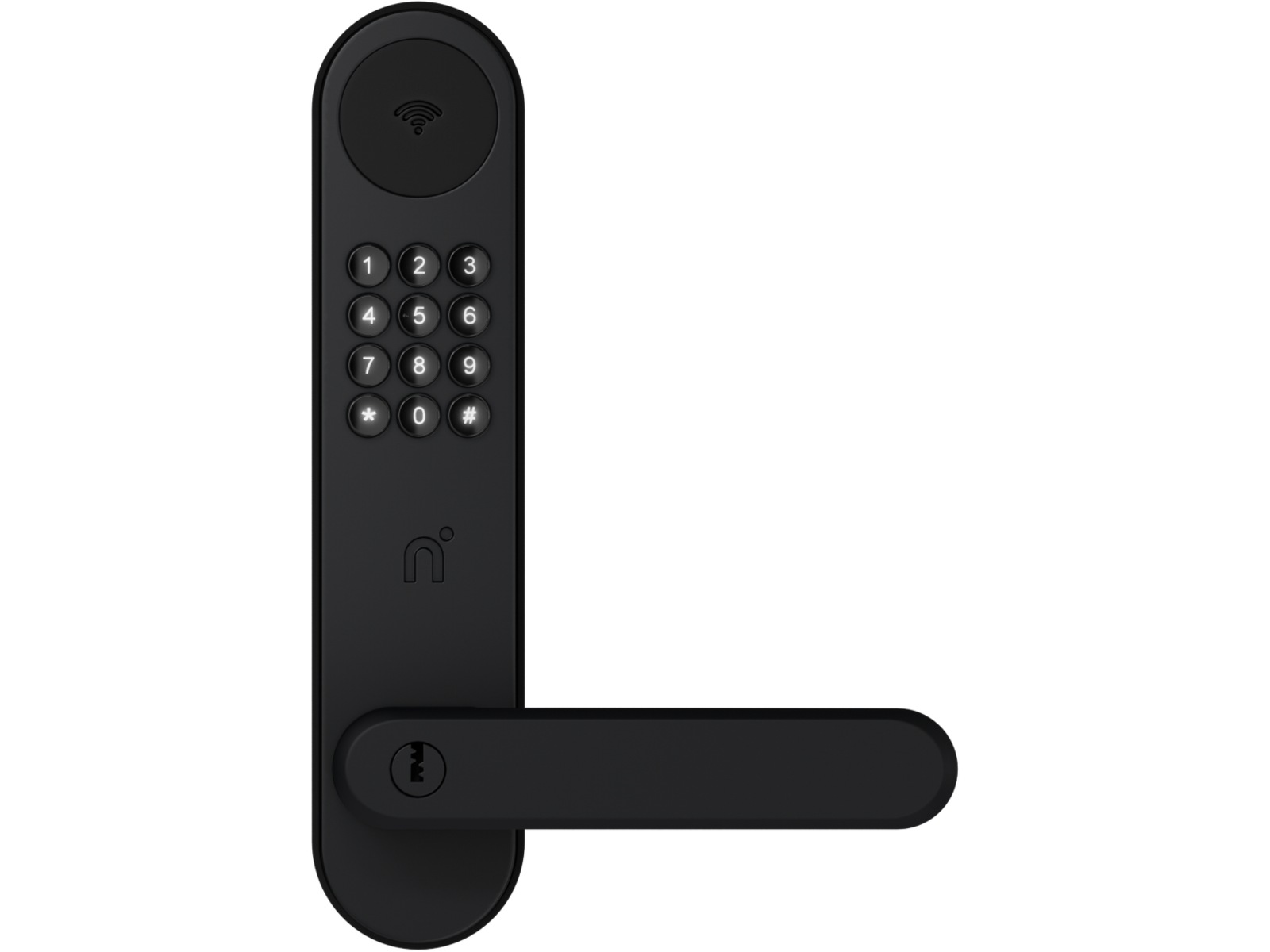 Nimly Code Smart Lock (sort) Elektroniske dørlåse