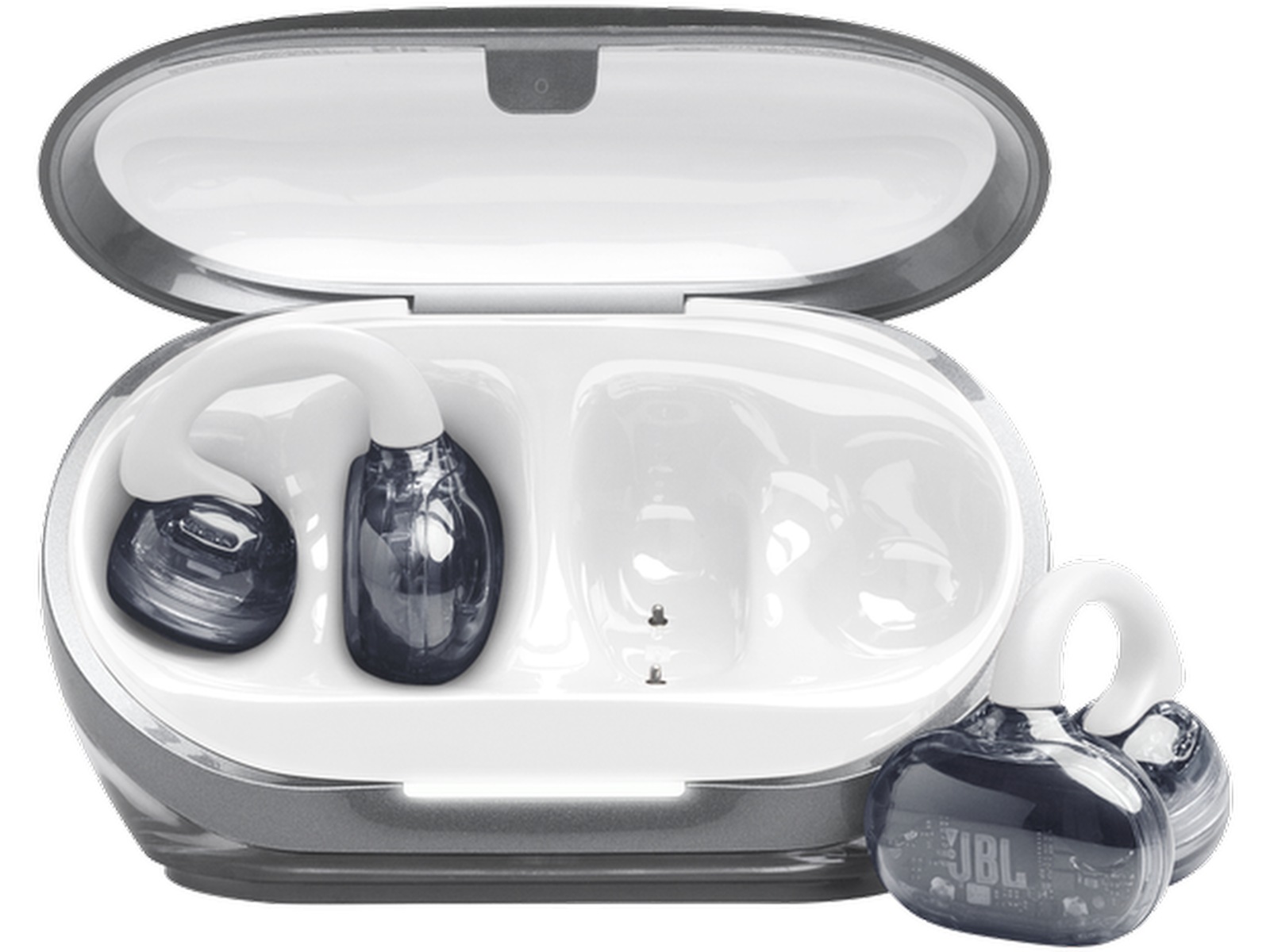 JBL Soundgear Clips Trådløse Øretelefoner (hvidt) In-ear høretelefoner