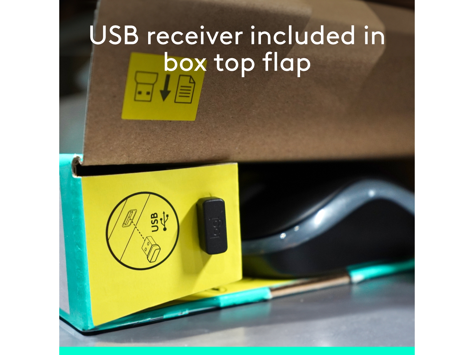 Logitech MK295 Silent Wireless Combo - GRAPHITE Mus & keyboards -kombinasjonspakker