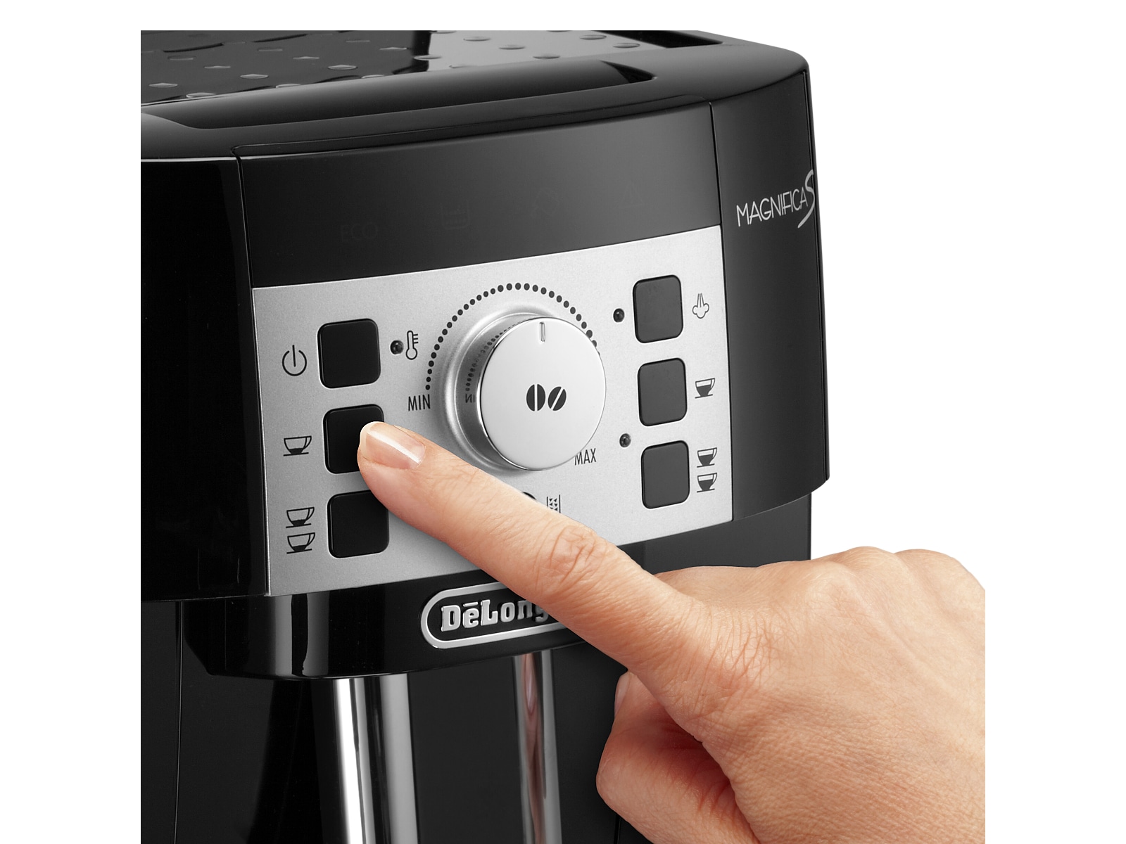 DeLonghi Magnifica S ECAM 21.117.B Espressomaskine (sort) Espressomaskiner