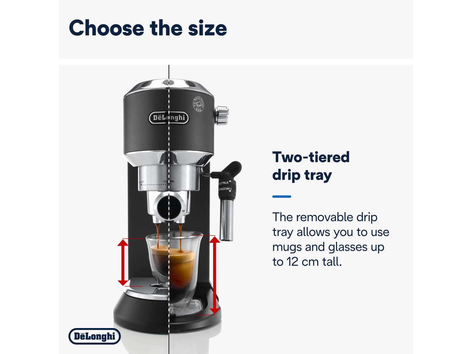 DeLonghi Dedica Style EC685.BK Manuel espressomaskine (sort) Espressomaskiner