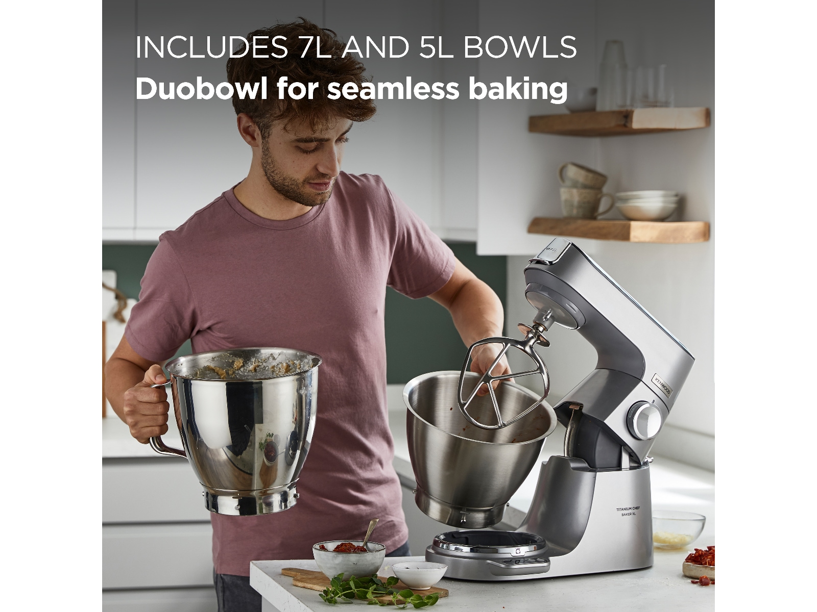 Kenwood Titanium Chef Baker XL køkkenmaskine Køkkenmaskiner