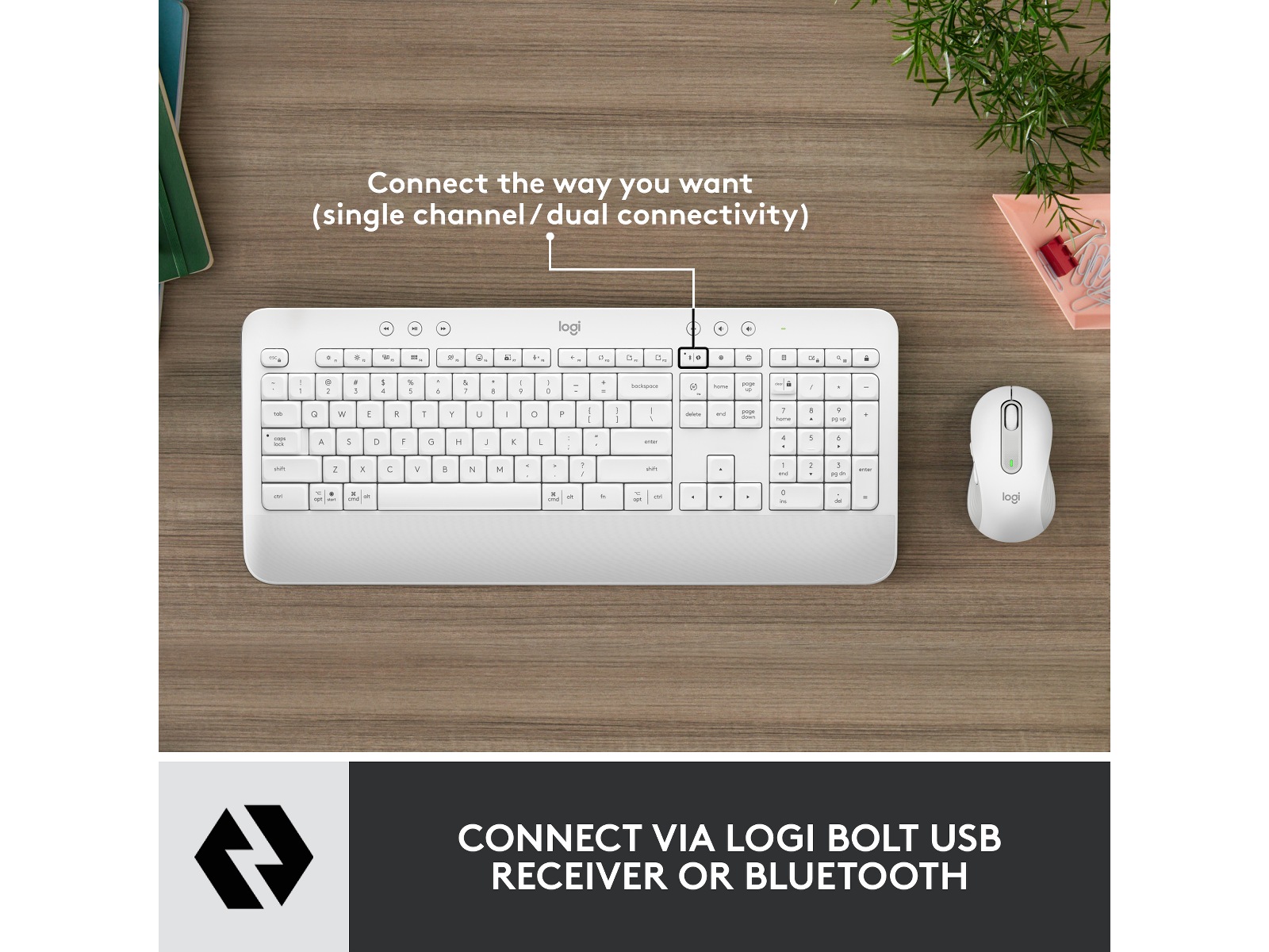 Logitech Signature MK650 Combo for Business (offwhite) Keyboards