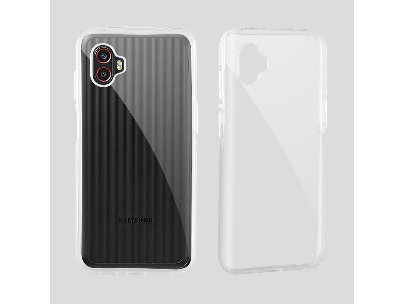 iiglo Galaxy Xcover 6 Pro Silikone cover (gennemsigtig) Mobilcover
