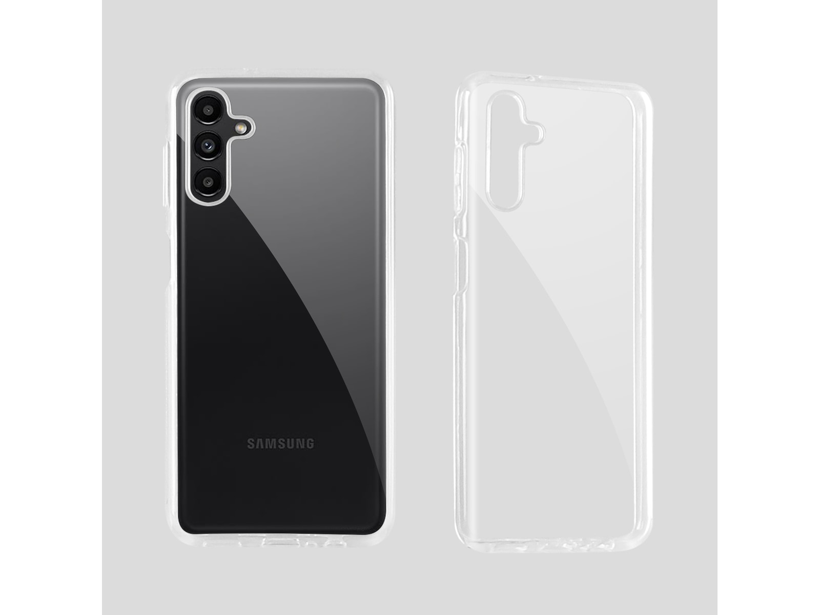 iiglo Galaxy A13 5G / A04S Silikonecover (transparent) Mobilcover