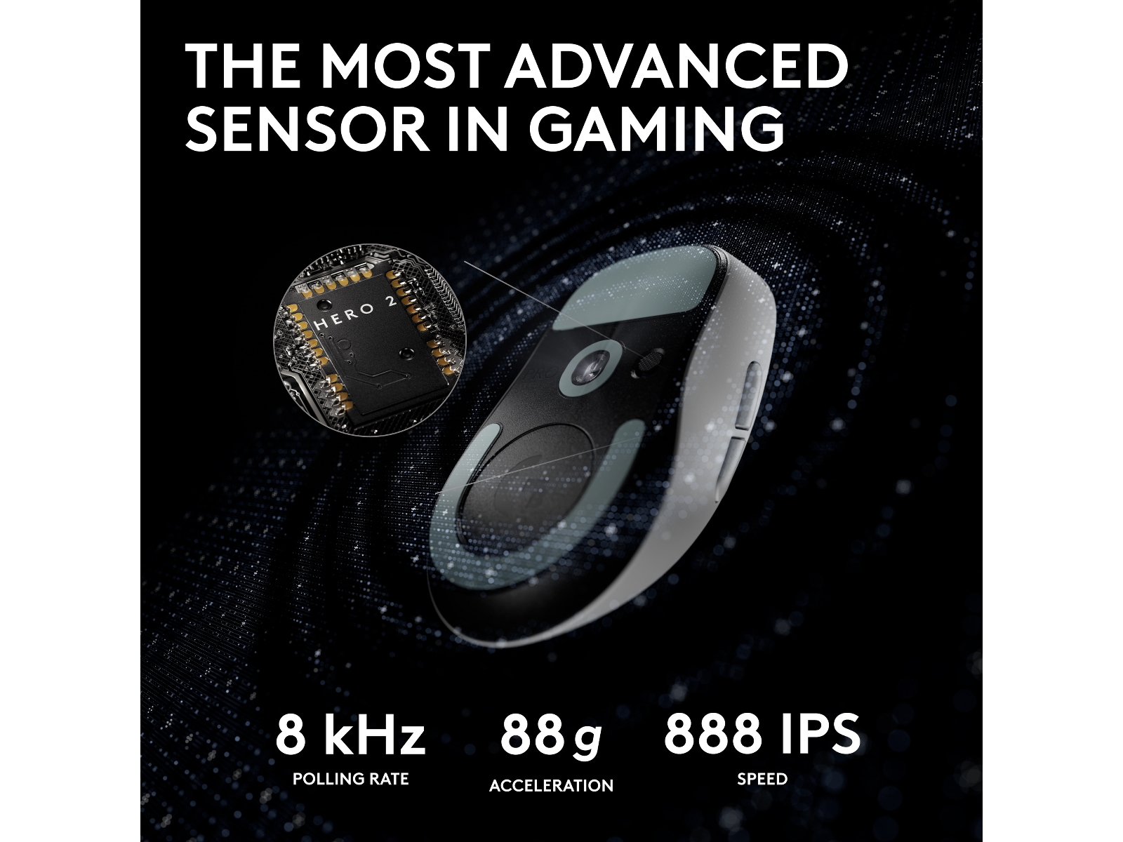 Logitech G Pro X Superlight 2 Lightspeed Trådløs Gamingmus (hvid) Gamingmus