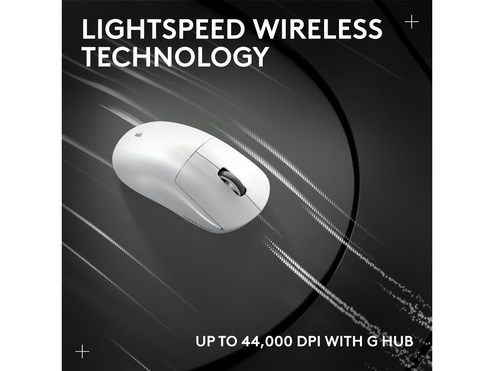 Logitech G Pro X Superlight 2 Lightspeed Trådløs Gamingmus (hvid) Gamingmus