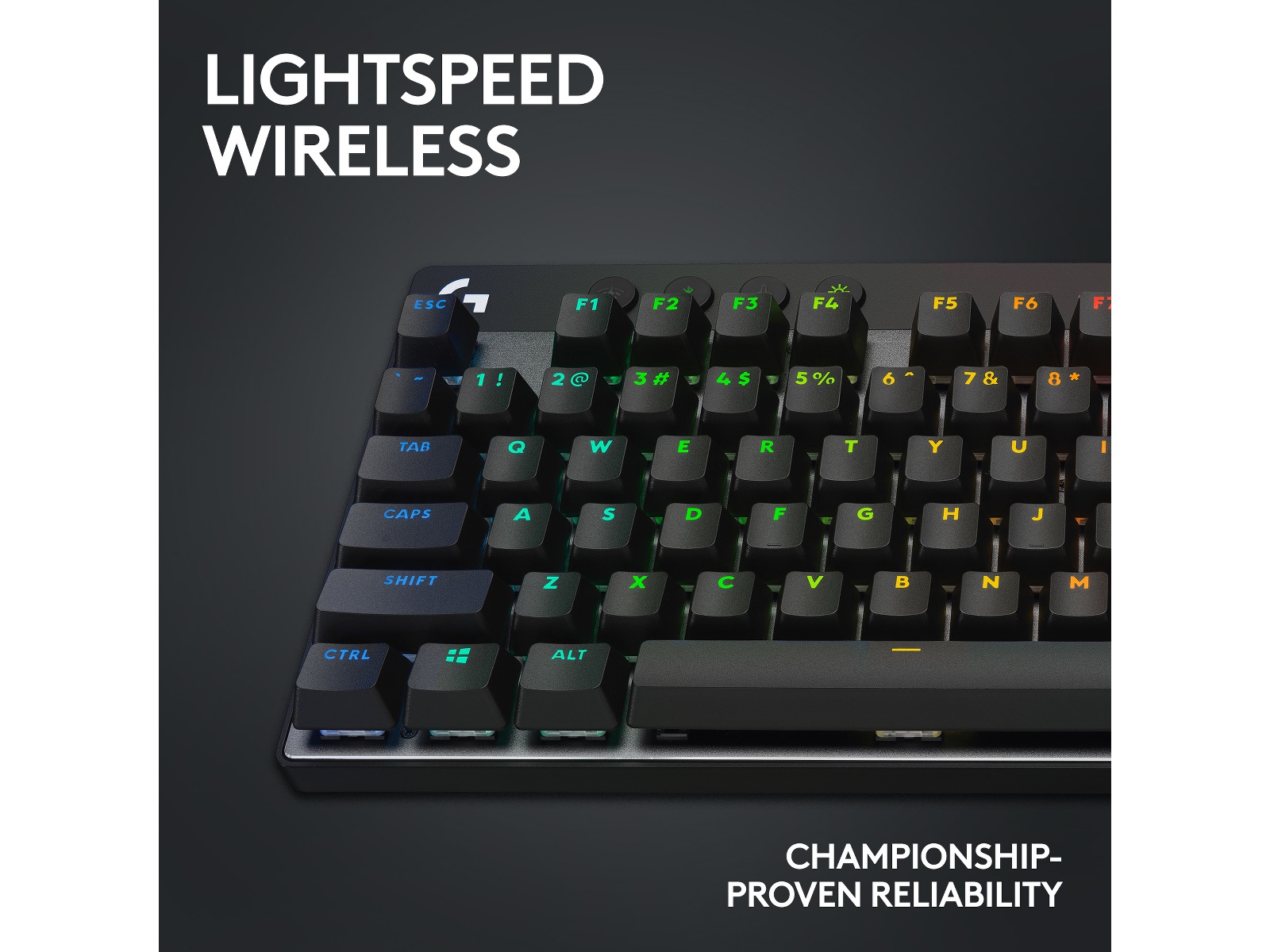 Logitech G Pro X TKL Lightspeed Trådløst Gaming tastatur (sort) Gamingkeyboard