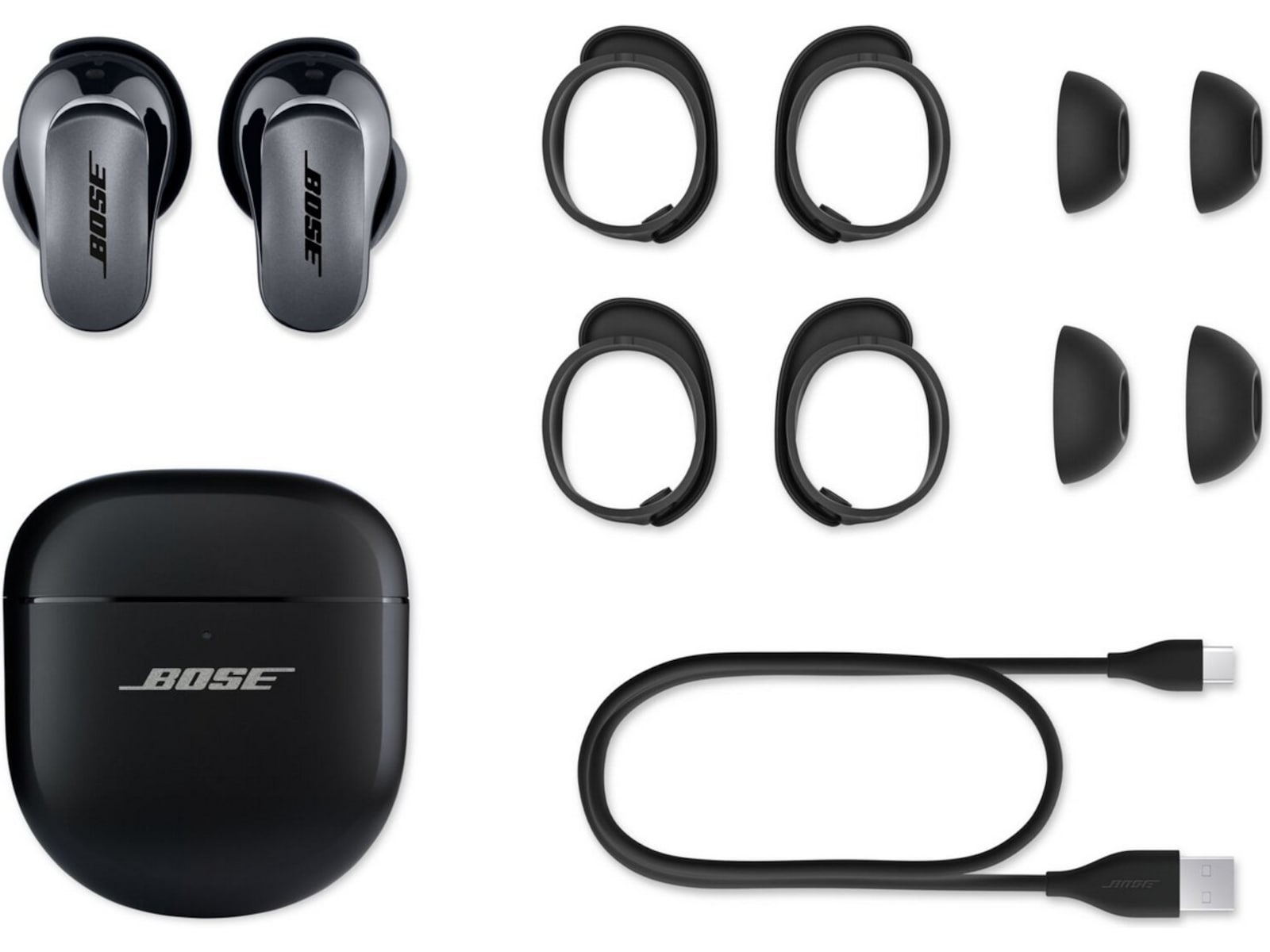 Bose QuietComfort Ultra Earbuds trådløse høretelefoner, In-Ear (sort) In-ear høretelefoner