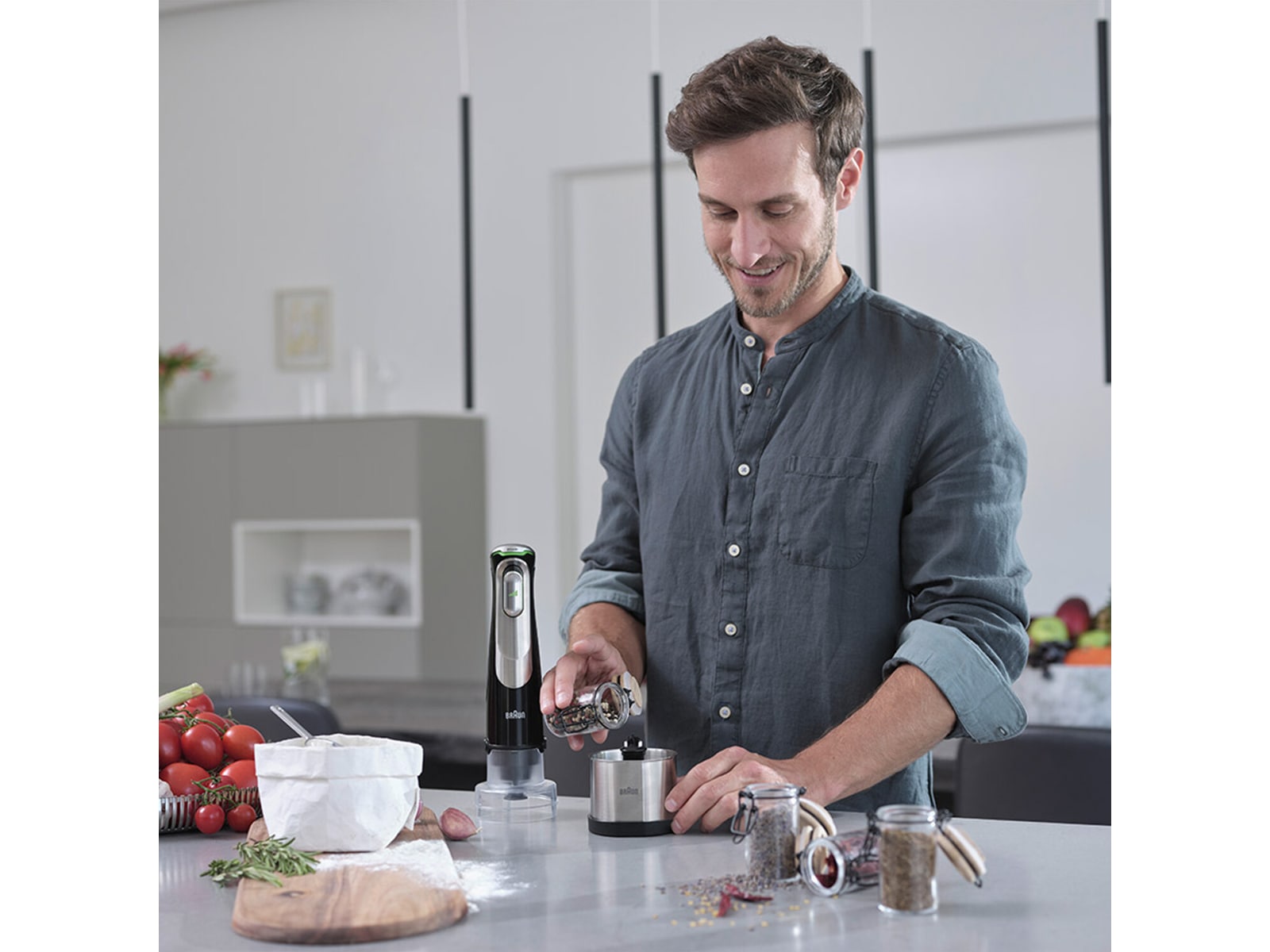 Braun MultiQuick 9 Stavblender MQ 9138X (sort/stål) Håndmixere & elpiskere