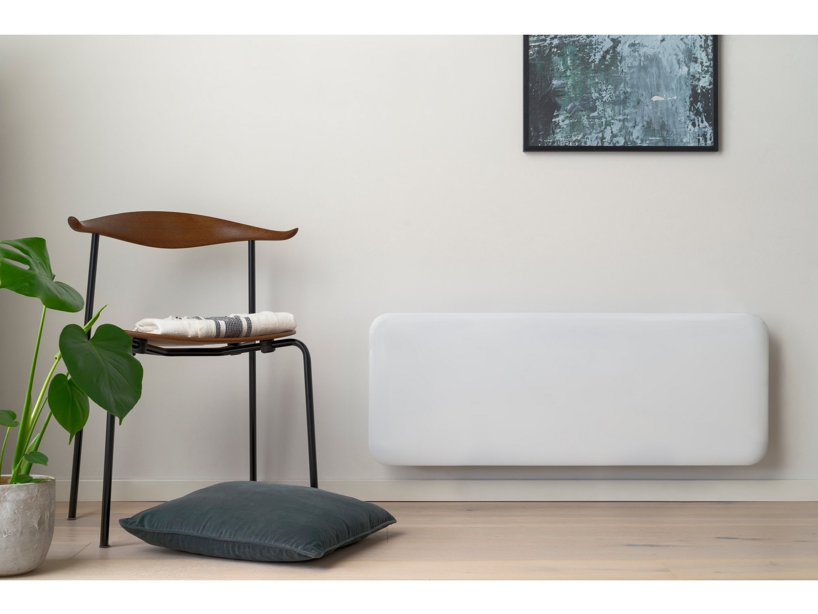 Mill Invisible panelovn 1300W (hvid) 2-pack Varmepaneler