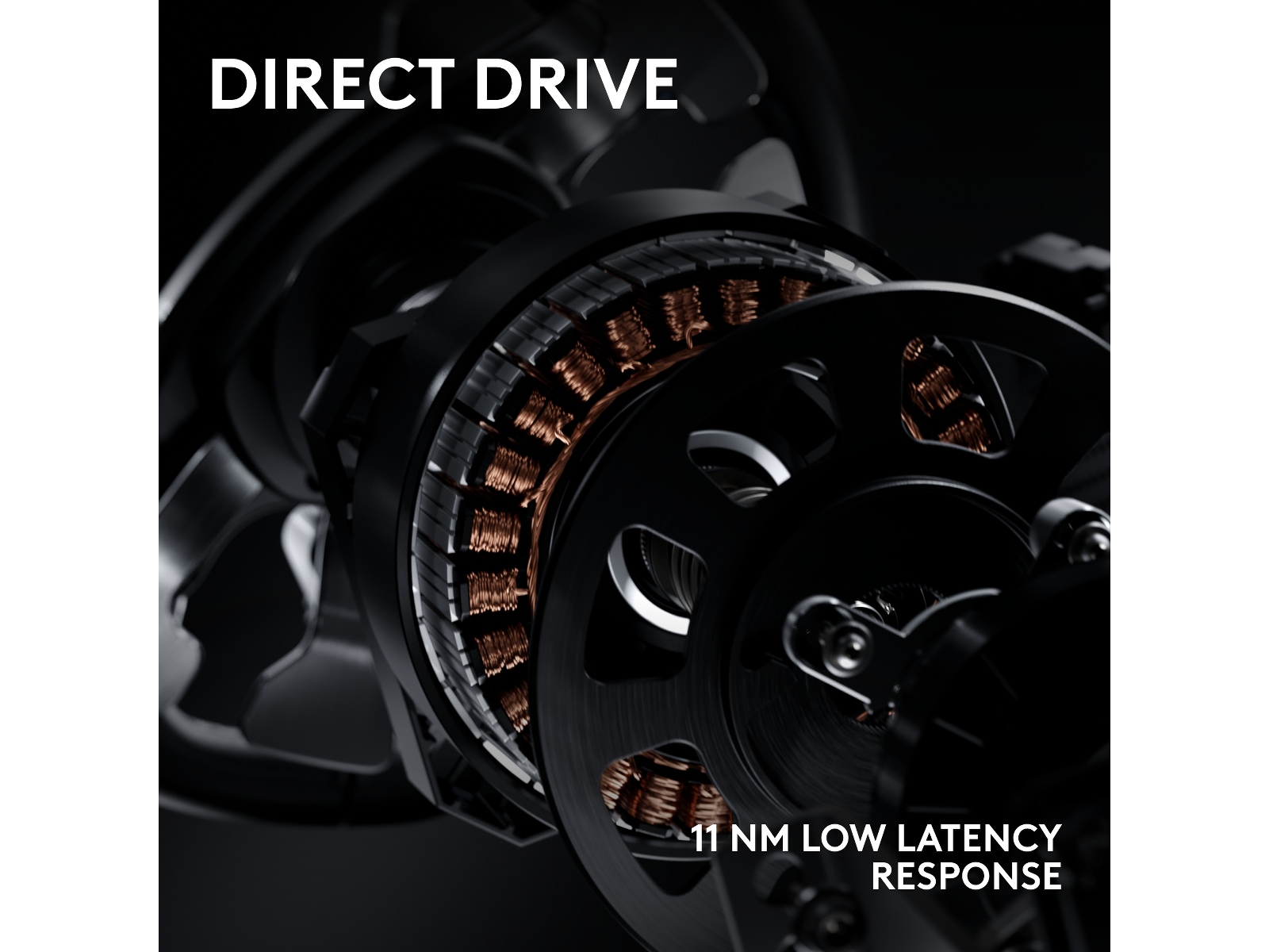 Logitech G PRO Racing Wheel Rat og pedaler