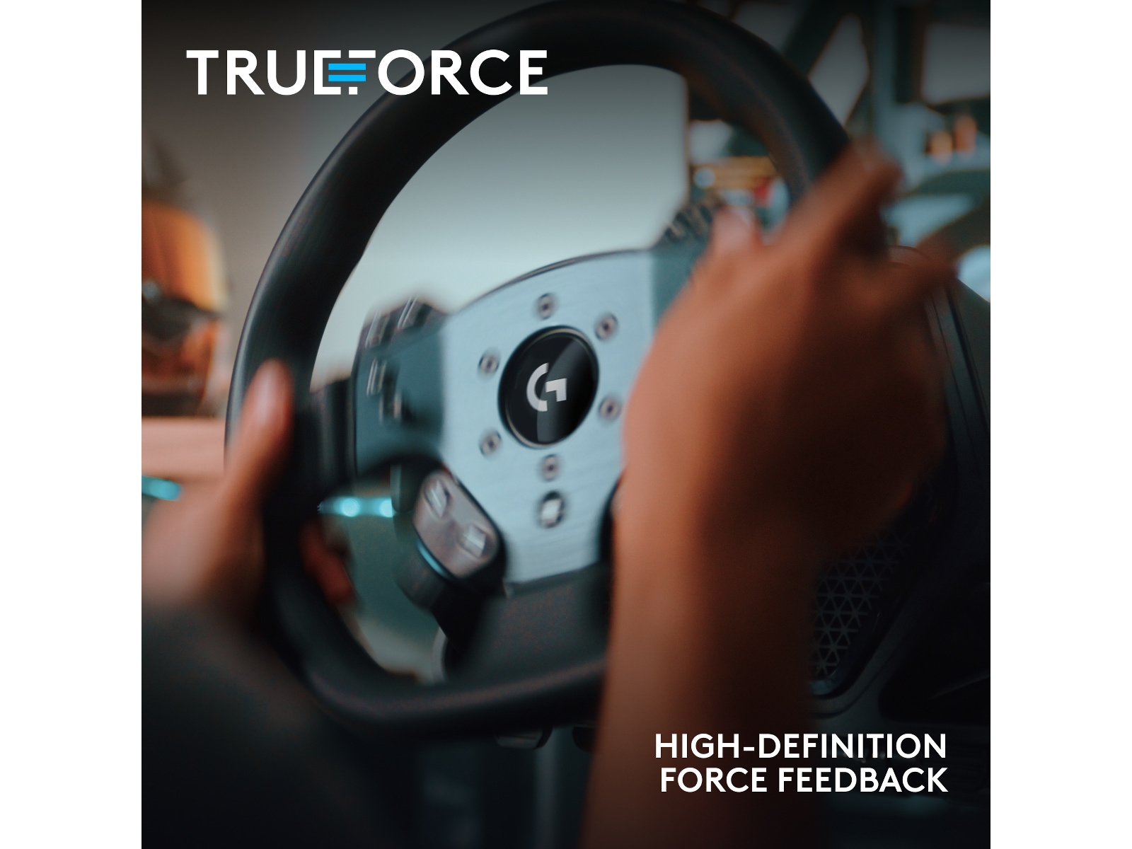 Logitech G PRO Racing Wheel Rat og pedaler