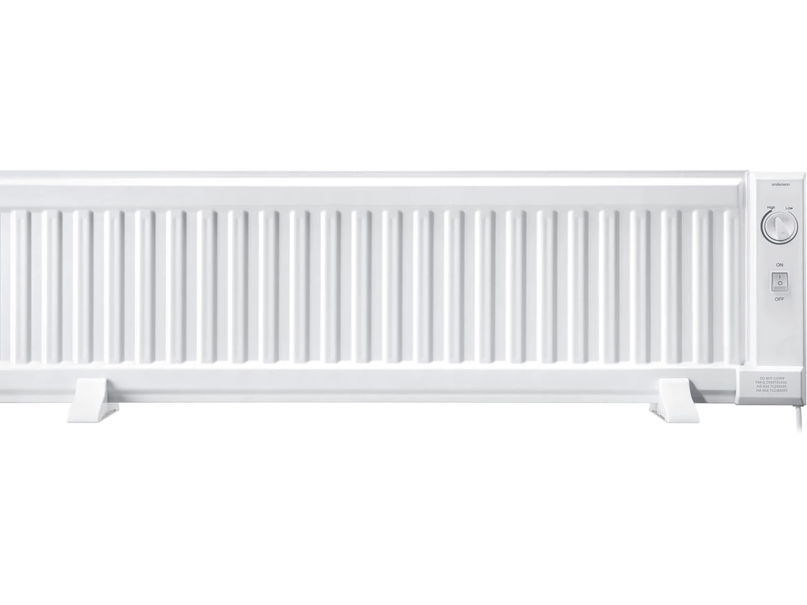 Andersson WLH 2.6 Oliefyret 600W med trinløs termostat Radiatorer