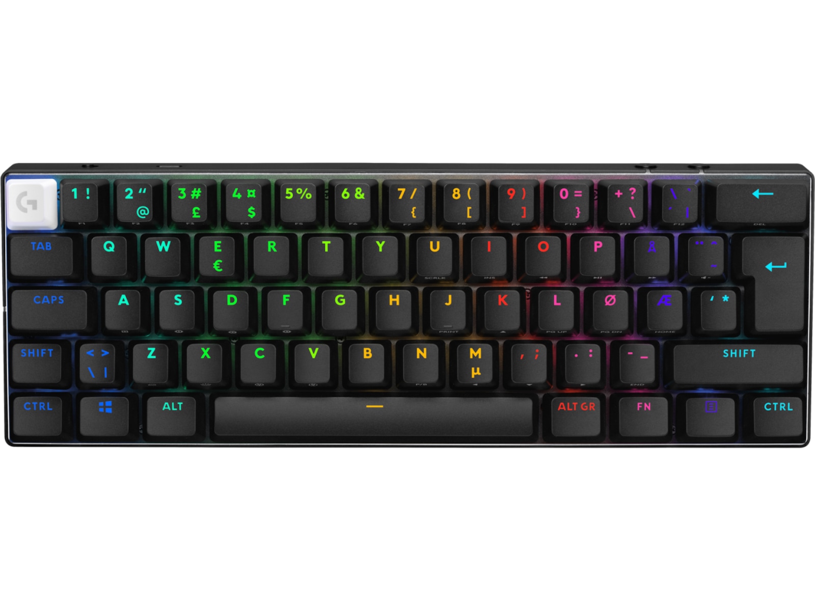 Logitech G Pro X 60 Lightspeed Linear trådløst gamingtastatur (sort) Gamingkeyboard
