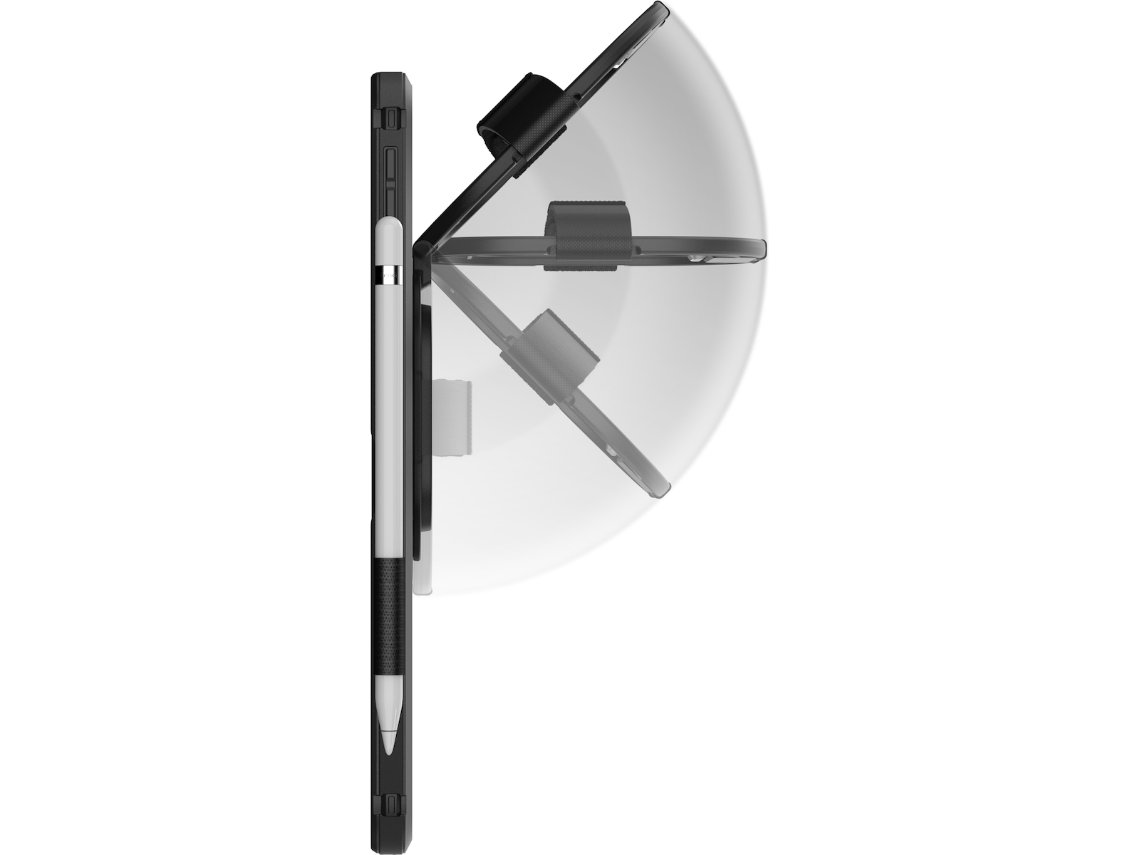 OtterBox iPad (10.gen) Defender cover (sort) med rem - ProPack Cover til tablet