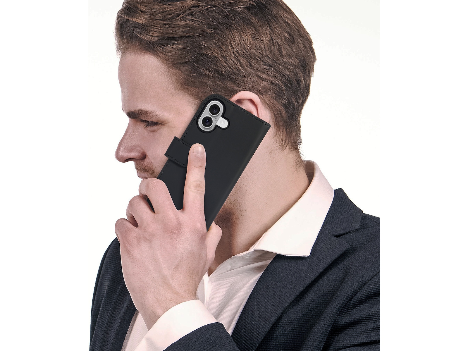 iiglo iPhone 16 Wallet cover (sort) Mobilcover