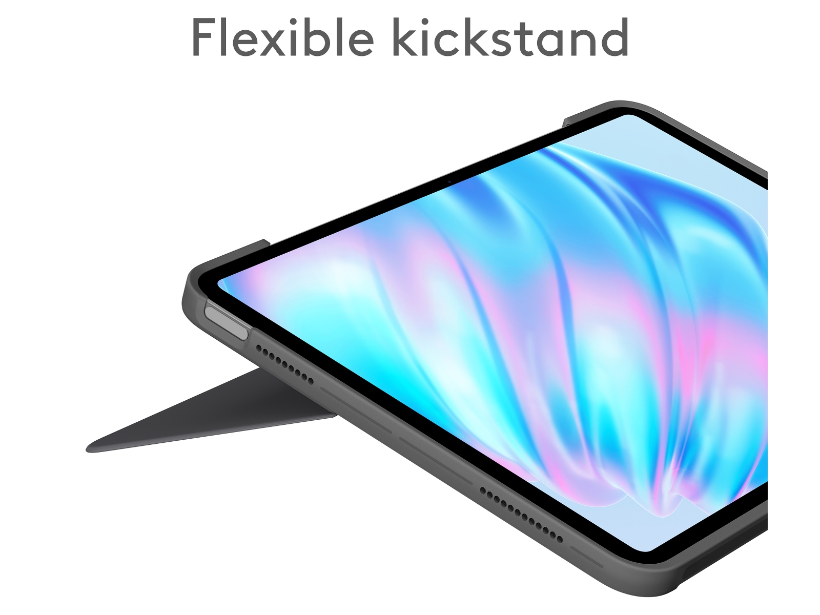 Logitech iPad Air 11" Combo Touch tastaturcover (oxford grey) Tastatur og stylus