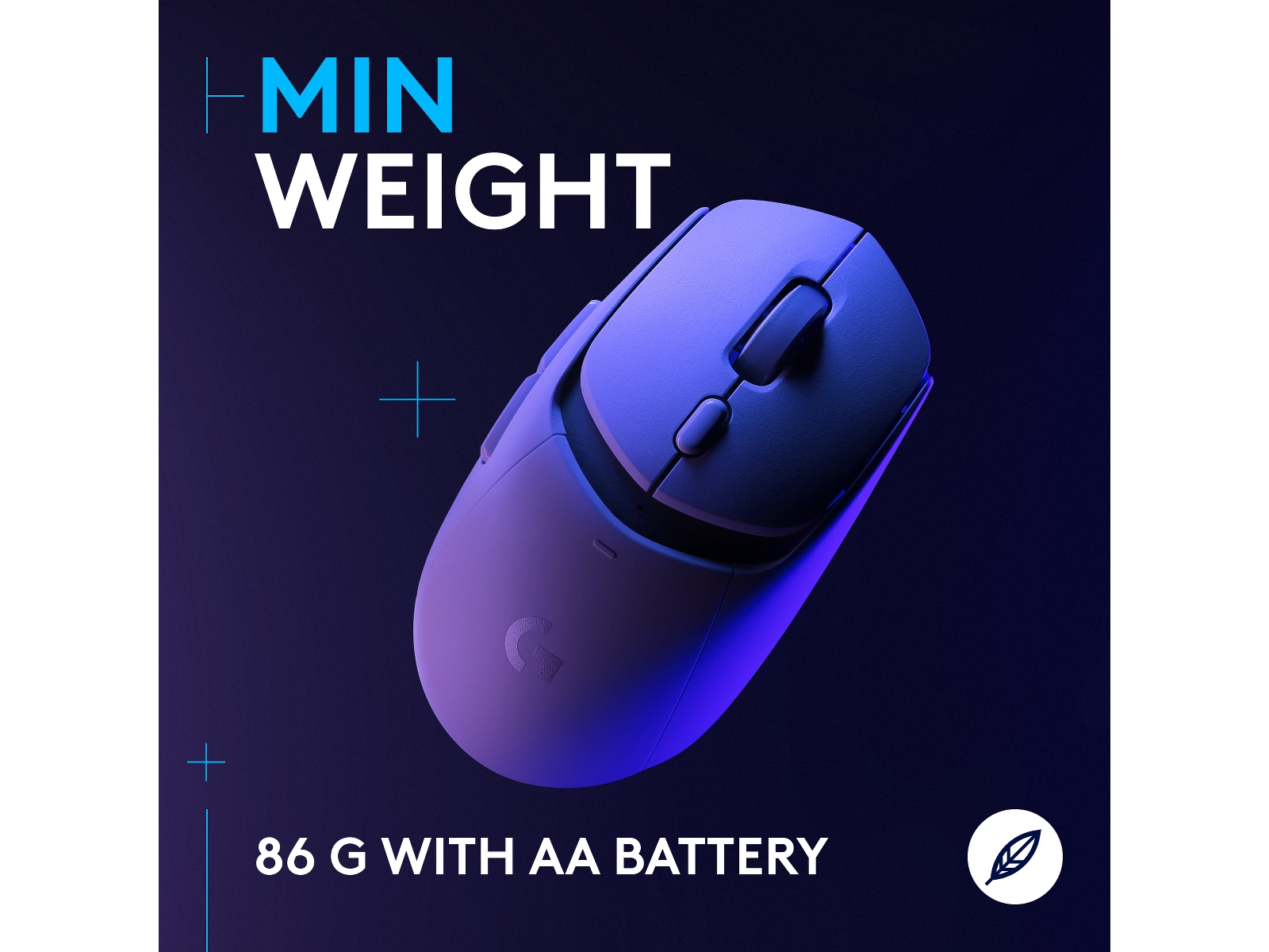 Logitech G G309 Lightspeed Gaming Mus (hvidt) Gamingmus