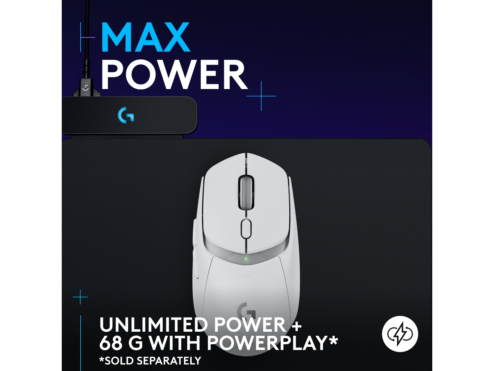 Logitech G G309 Lightspeed Gaming Mus (hvidt) Gamingmus