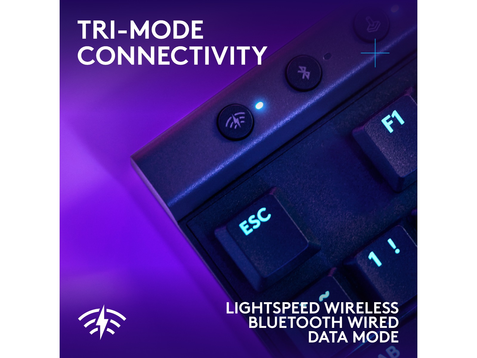 Logitech G G515 Lightspeed Gaming Keyboard (sort) Gamingkeyboard