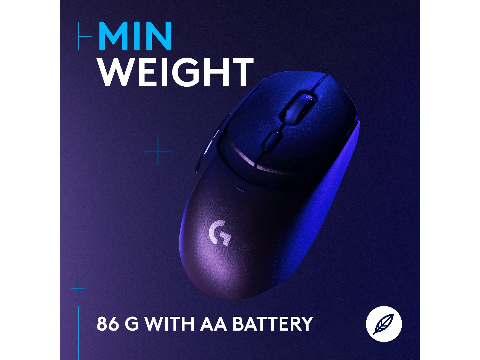 Logitech G G309 Lightspeed Gaming Mus (sort) Gamingmus