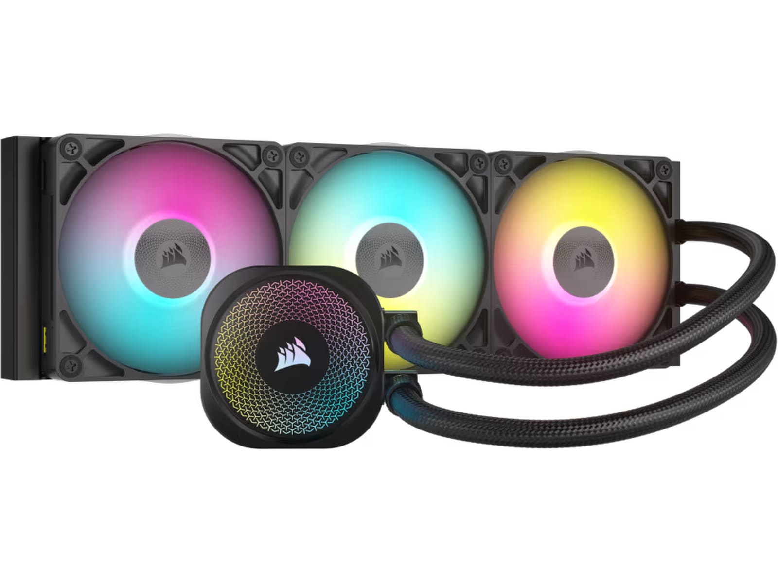 Corsair iCUE LINK Titan 360 RX RGB AIO K&#xF8;ler (sort) CPU - Vandk&#xF8;ling