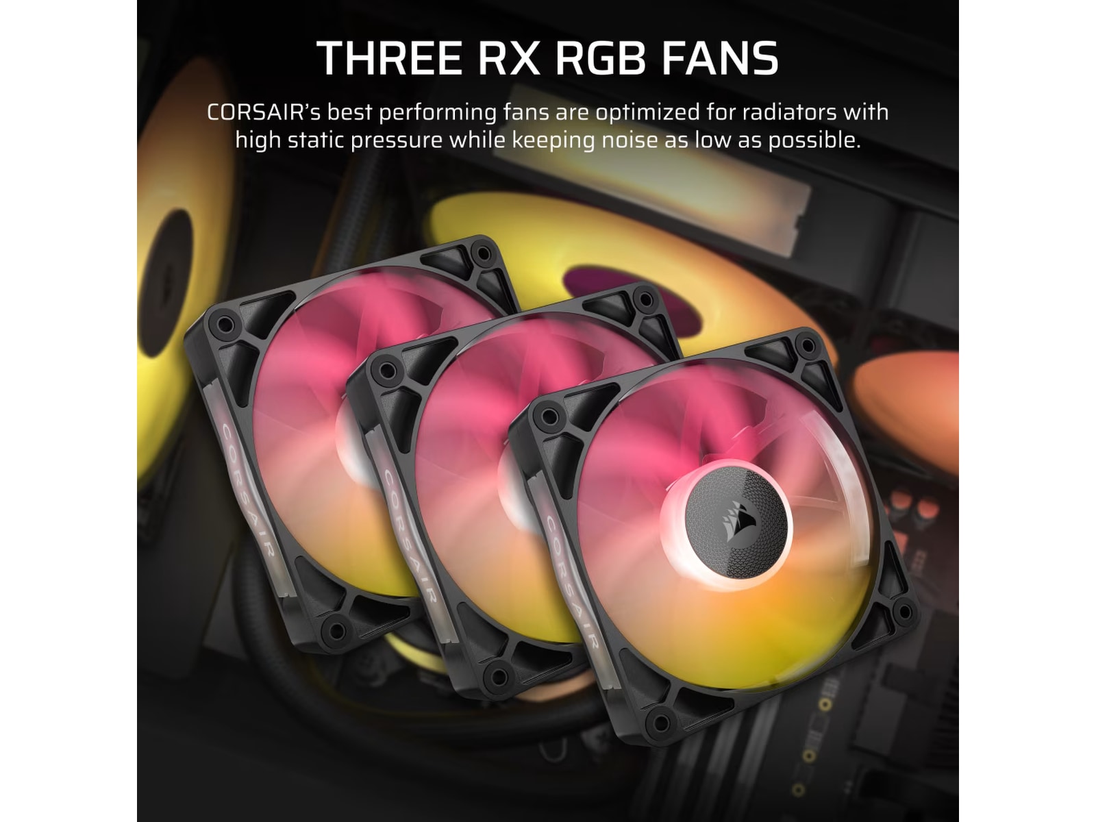 Corsair iCUE LINK Titan 360 RX RGB AIO K&#xF8;ler (sort) CPU - Vandk&#xF8;ling