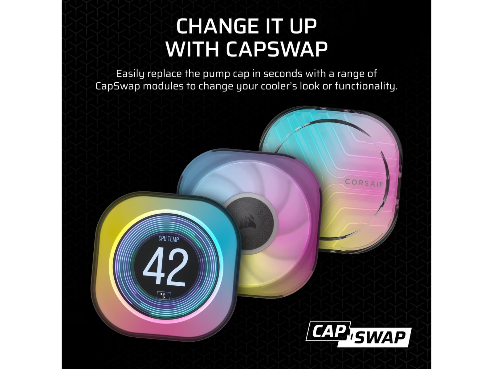 Corsair iCUE LINK Titan 360 RX RGB AIO K&#xF8;ler (sort) CPU - Vandk&#xF8;ling