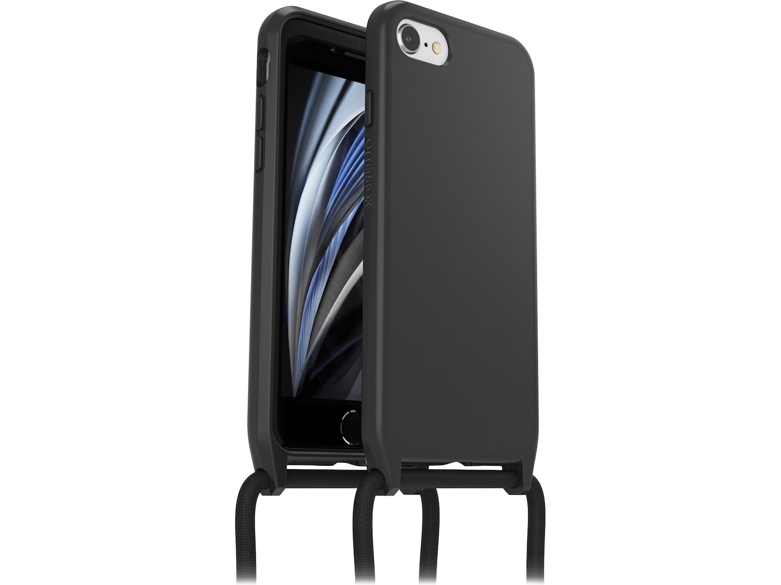 OtterBox iPhone SE React Necklace - ProPack (sort) Mobilcover