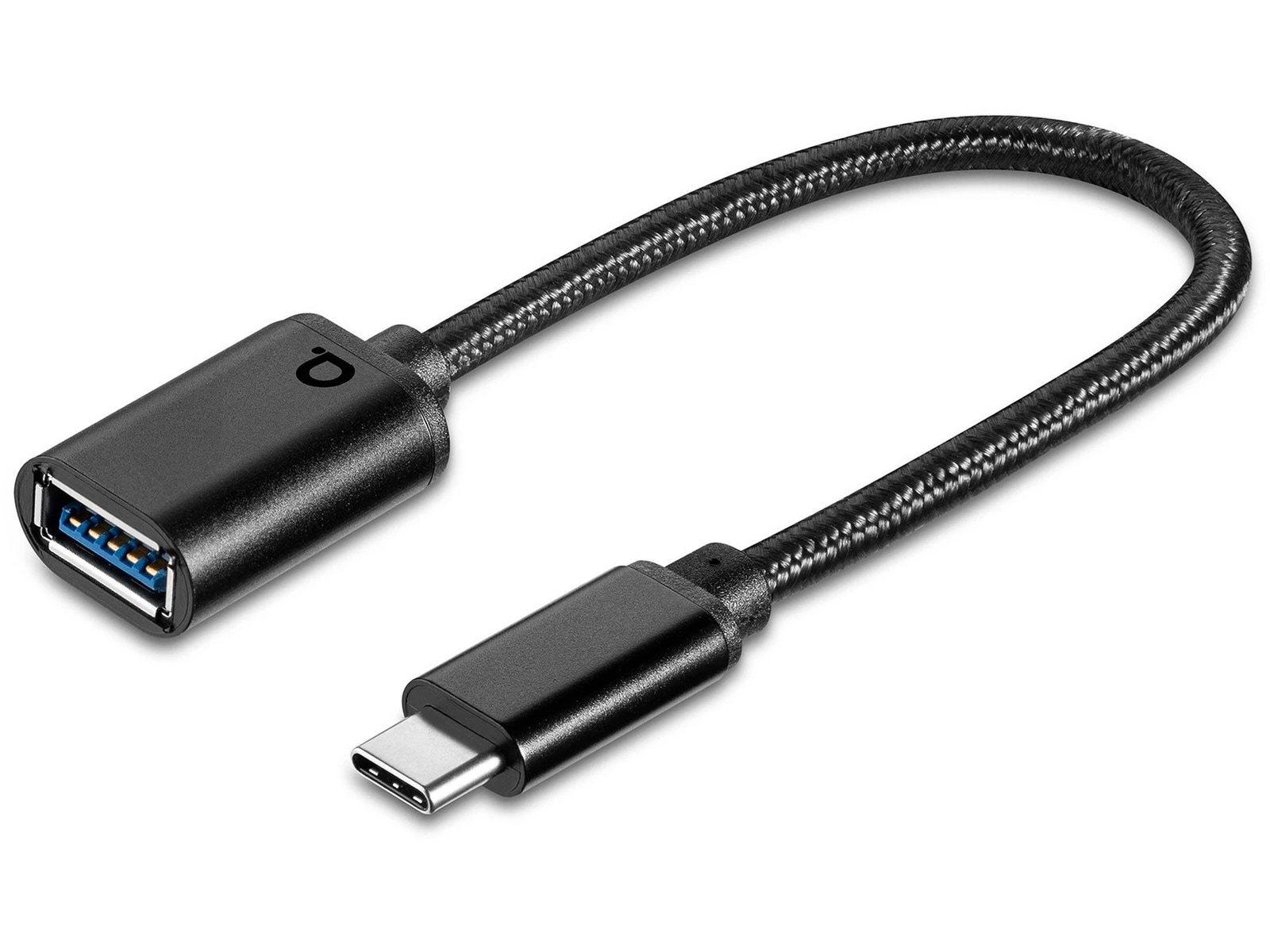 Andersson USB-A til USB-C Adapter 15cm (sort) USB-kabler