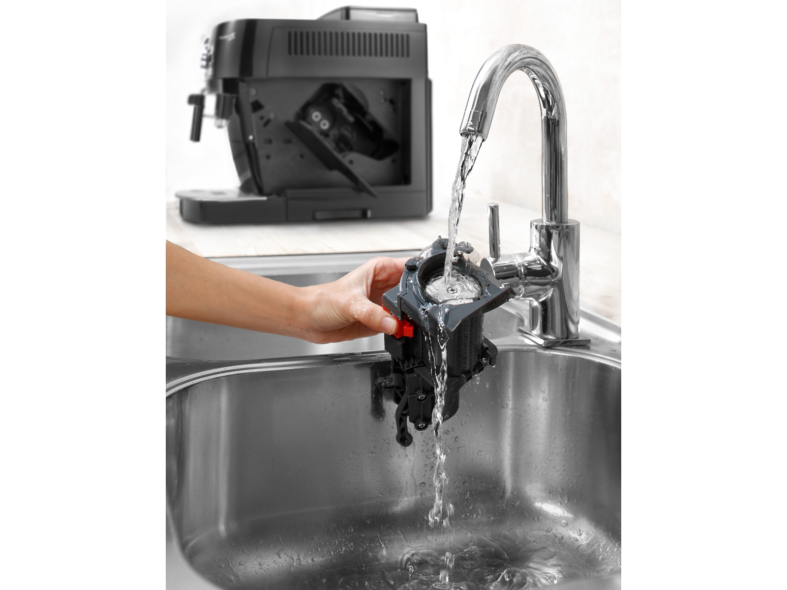 Delonghi Magnifica S ECAM12.121.B Automatisk kaffemaskine Espressomaskiner