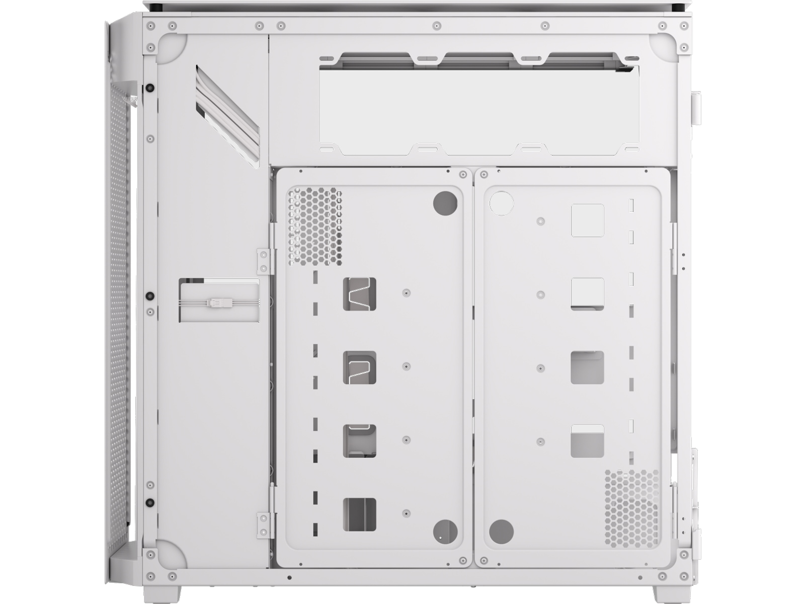 Corsair iCUE Link 9000D RGB Super Tower (hvidt) Big Tower