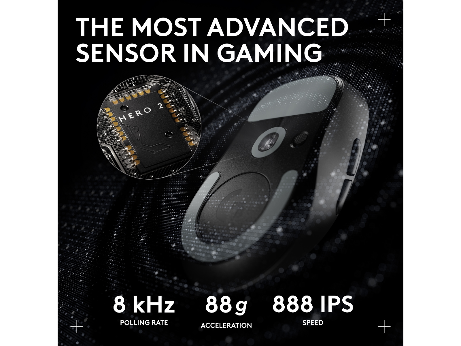 Logitech G Pro X Superlight 2 DEX trådløs gamingmus (sort) Gamingmus