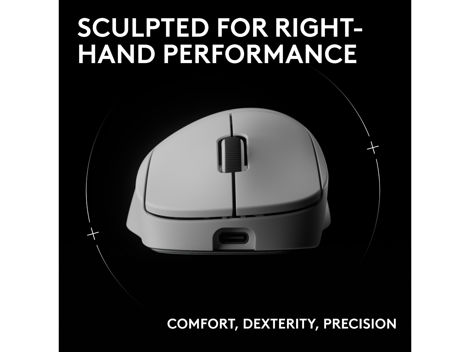 Logitech G Pro X Superlight 2 DEX trådløs gamingmus (hvid) Gamingmus