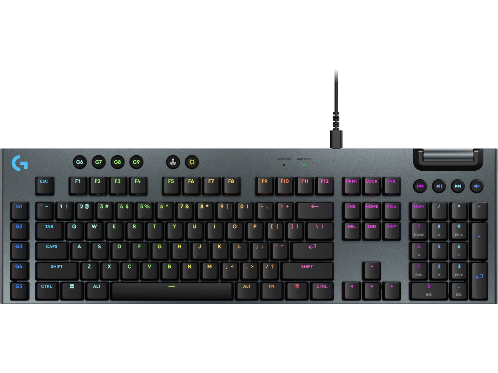 Logitech G915 X Gamingtastatur (sort) Gamingkeyboard