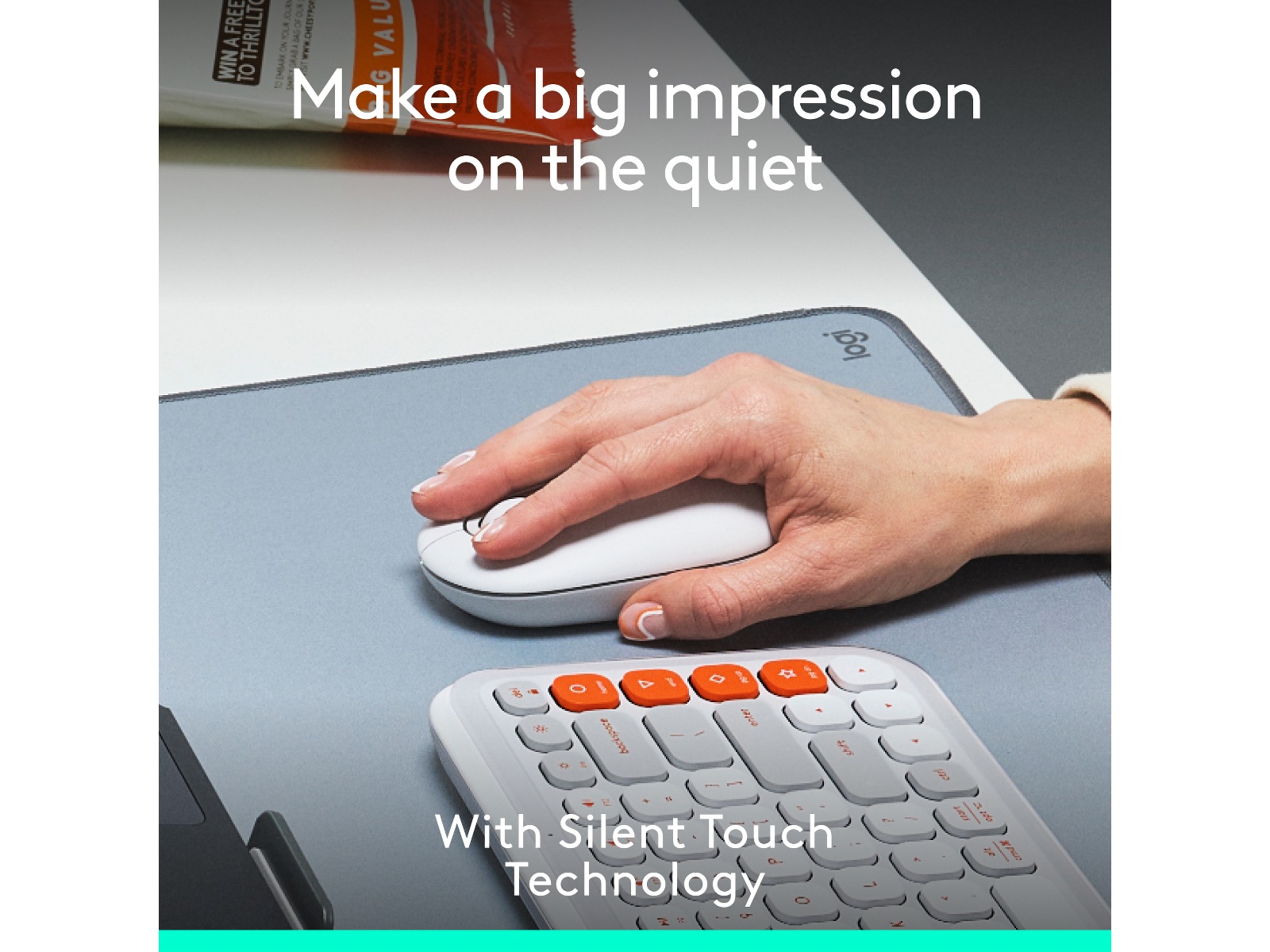 Logitech POP Icon trådløs mus (off-white) Mus