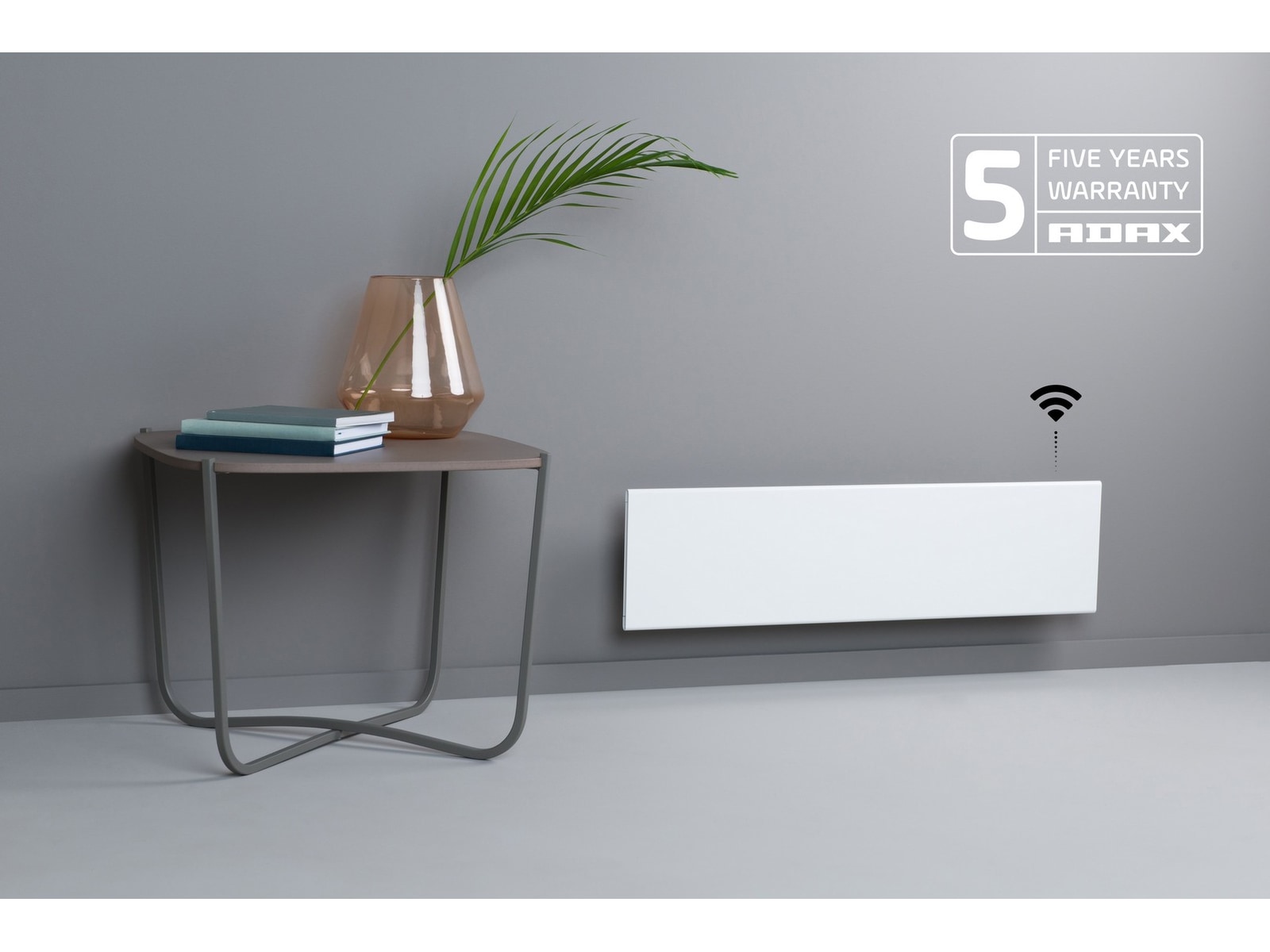 Adax Neo WiFi Panelovn Low 600W (hvidt) Varmepaneler