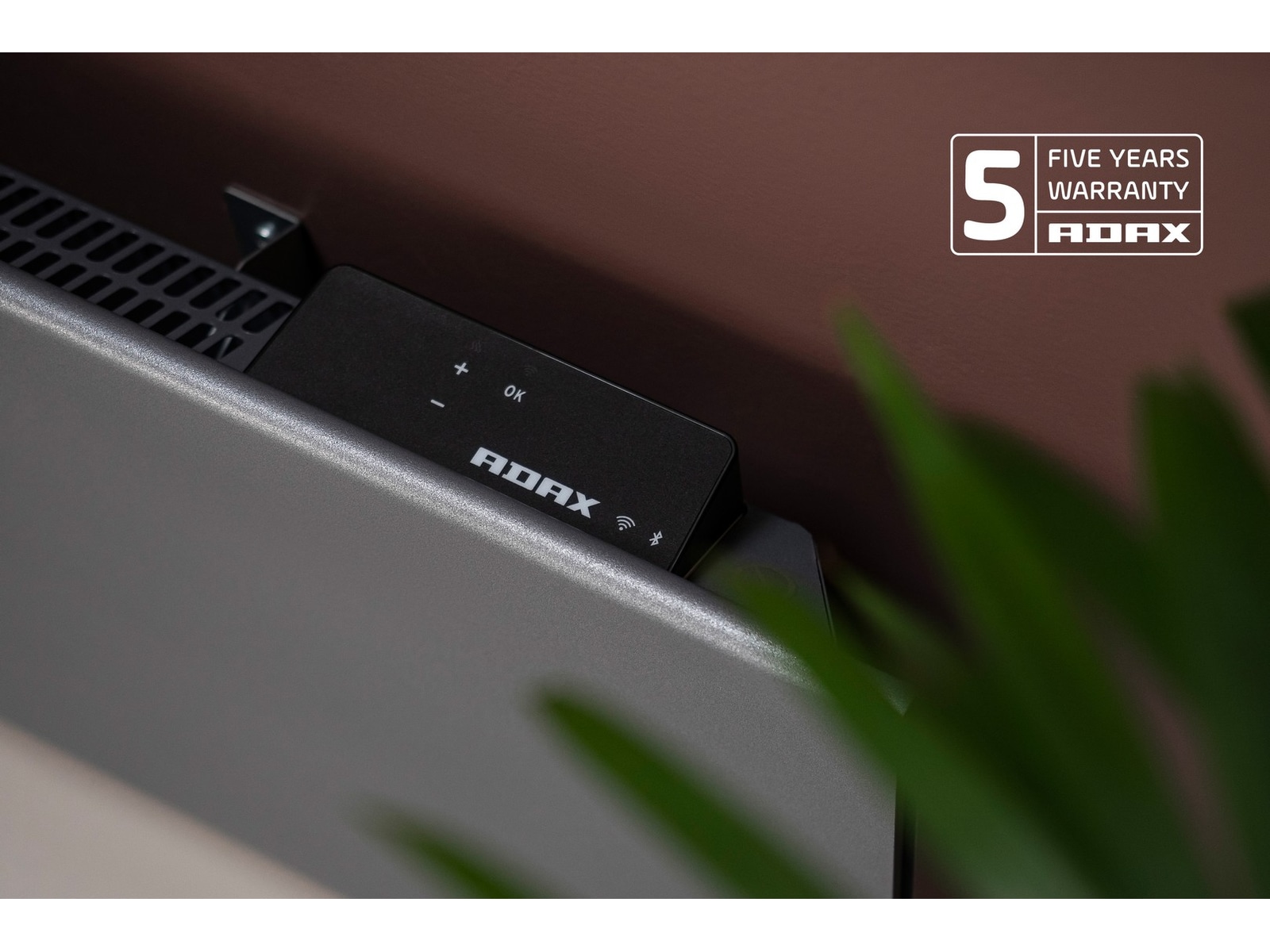 Adax Neo WiFi Panelovn 1400W (grå) Varmepaneler