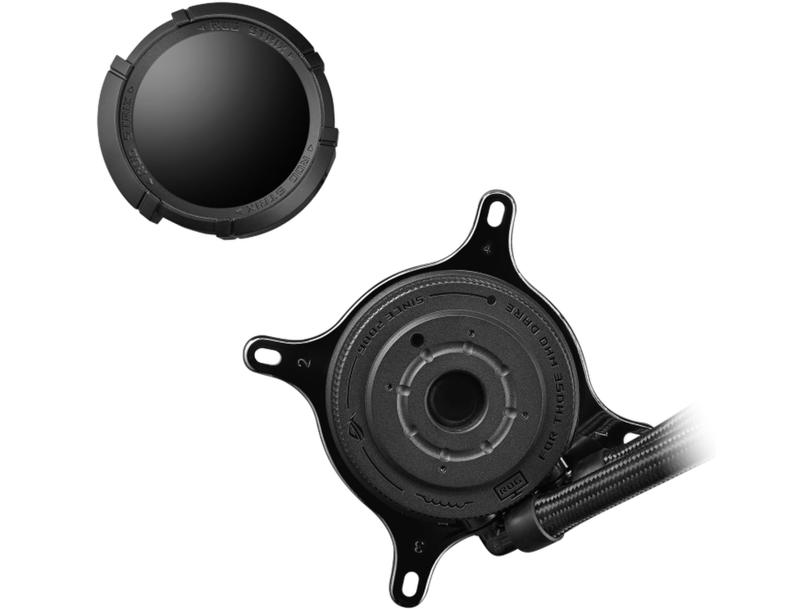 Asus ROG Strix LC III 360 ARGB LCD Køler (sort) CPU - Vandkøling