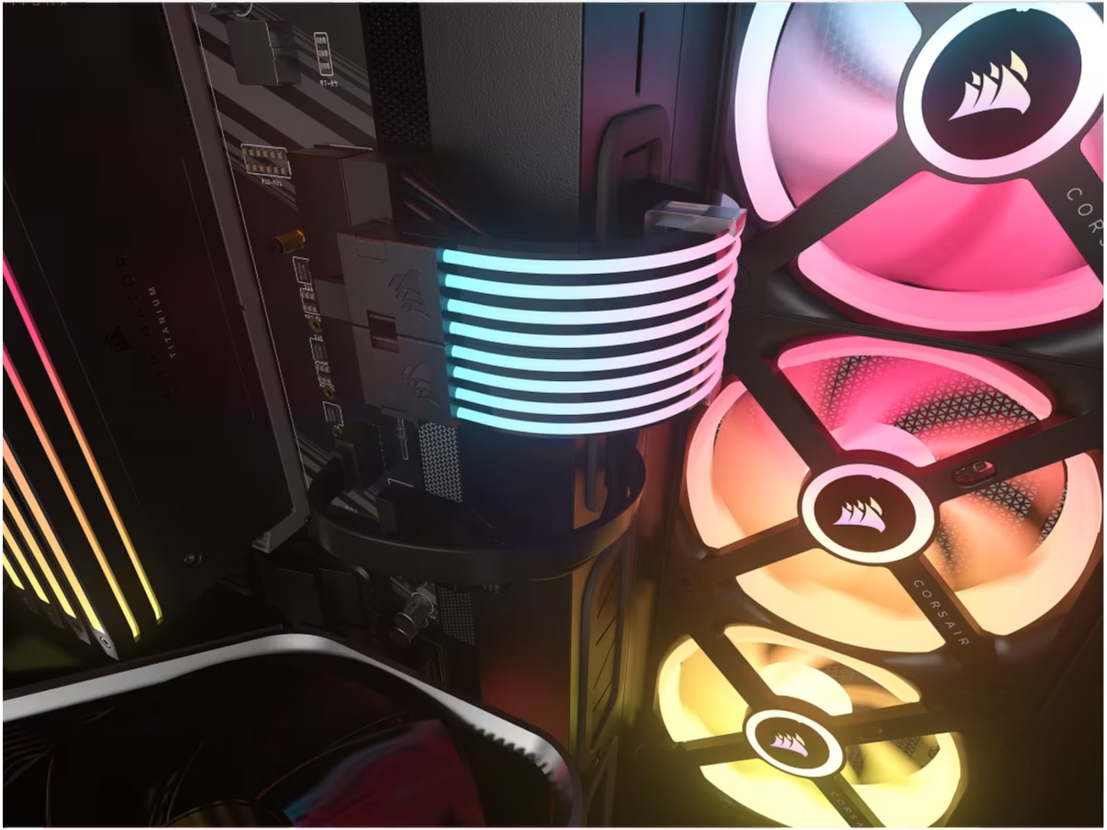 Corsair iCUE ARGB PSU Cable Strips Tilbehør