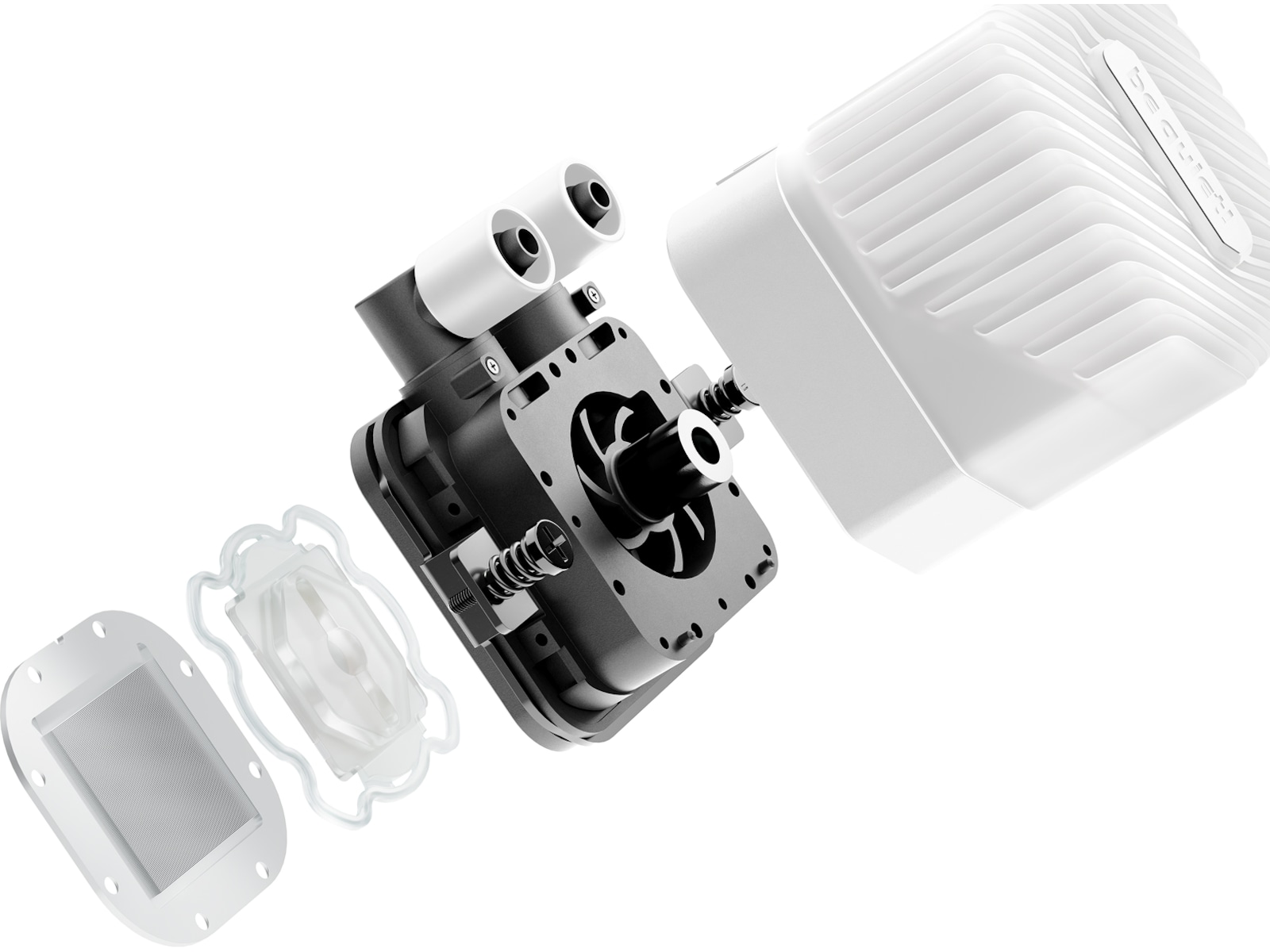 be quiet! Light Loop 360 Køler (hvidt) CPU - Vandkøling