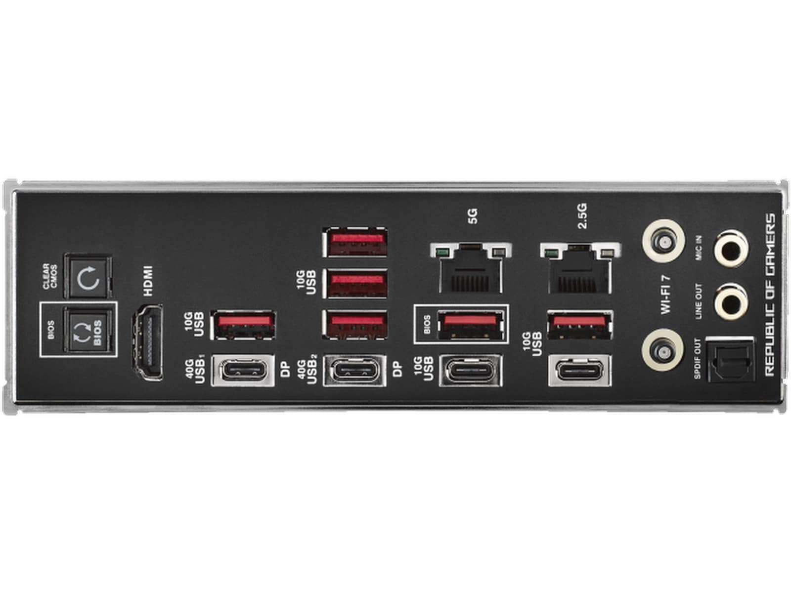 ASUS ROG Crosshair X870E Hero Bundkort AMD Socket