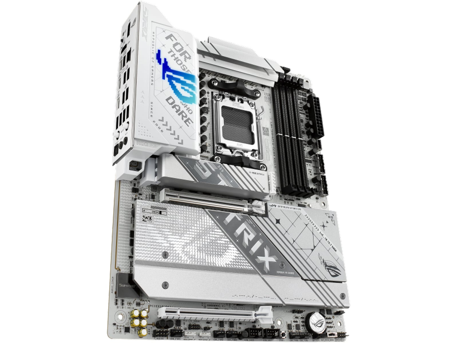 ASUS ROG Strix X870-A GAMING WIFI Bundkort (hvid) AMD Socket