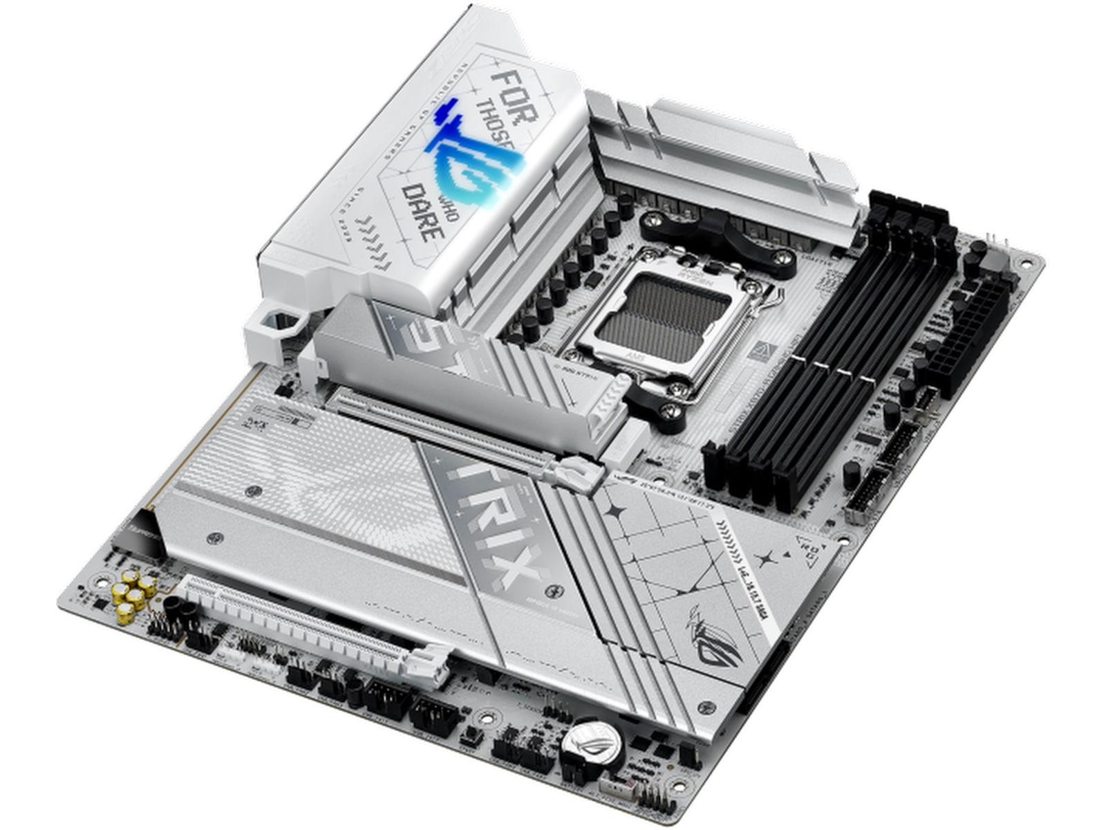 ASUS ROG Strix X870-A GAMING WIFI Bundkort (hvid) AMD Socket