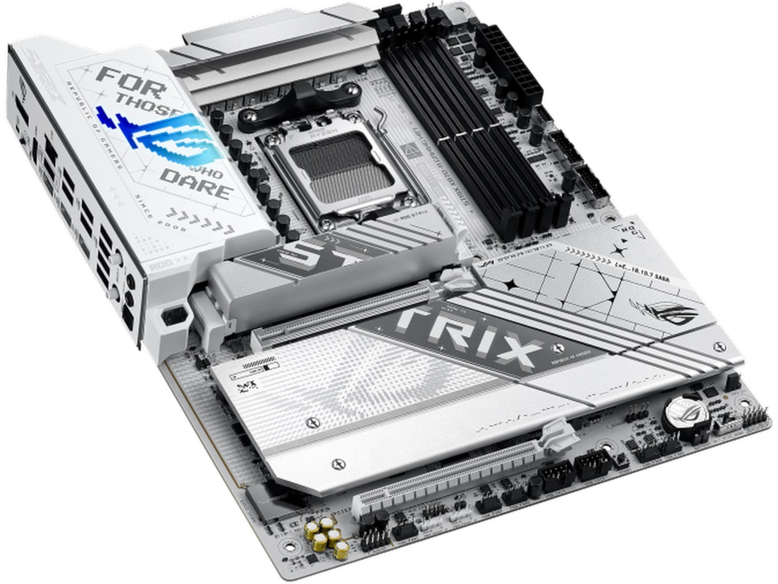 ASUS ROG Strix X870-A GAMING WIFI Bundkort (hvid) AMD Socket